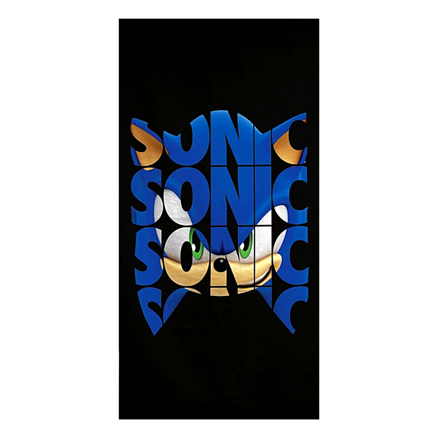 Sonic The Hedgehog Bade-/Strandtuch 70 x 140 cm