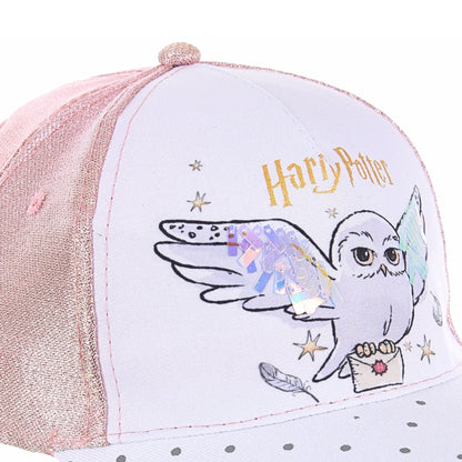 Sommerkappe Harry Potter Hedwig mit Glitzer