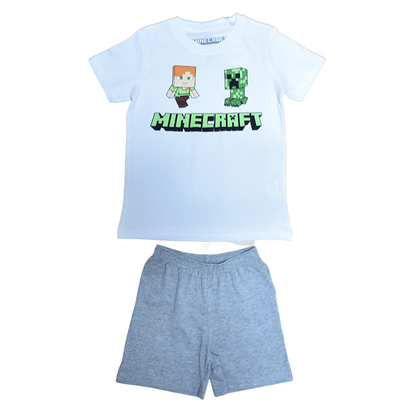 Minecraft Shorty Schlafanzug für Jungen