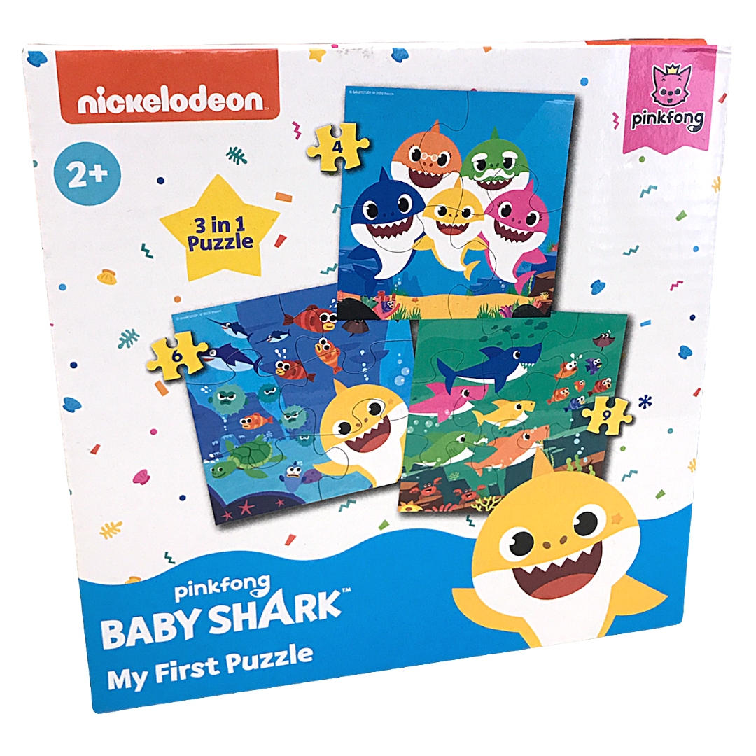 Baby Shark My first Puzzle 3 in 1