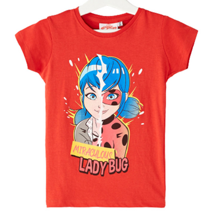 Miraculous Ladybug T-Shirt für Mädchen