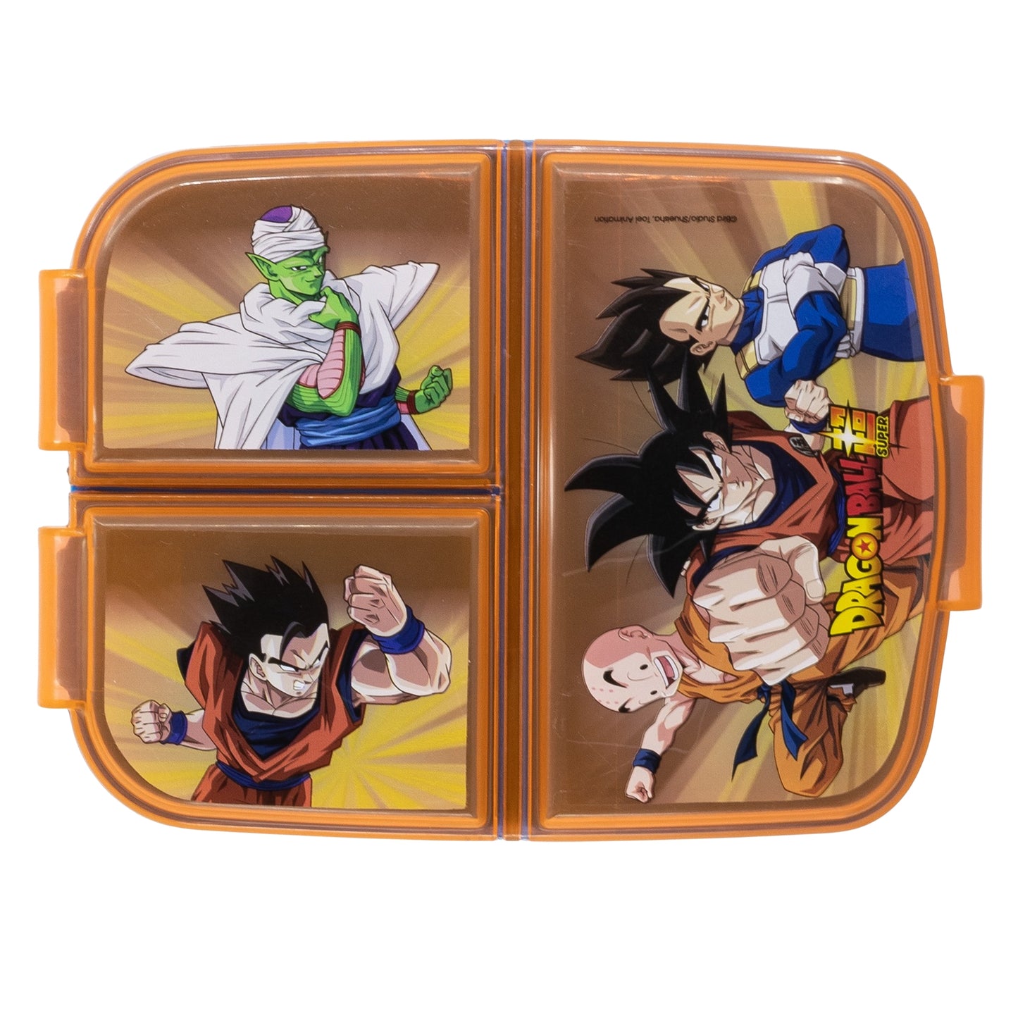 Dragon Ball Brotdose mit 3-Fach-Unterteilung