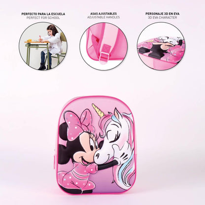 Minnie Mouse 3D Kinderrucksack 31x25x10 cm