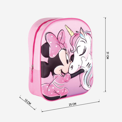 Minnie Mouse 3D Kinderrucksack 31x25x10 cm