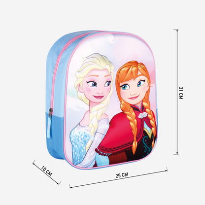 Disney Frozen 3D Kinderrucksack 31x25x10 cm