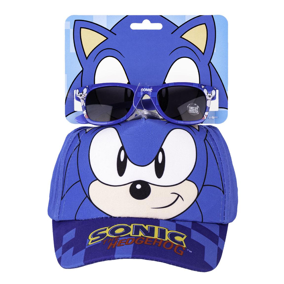 Basecap Set mit Sonnenbrille Sonic The Hedgehog