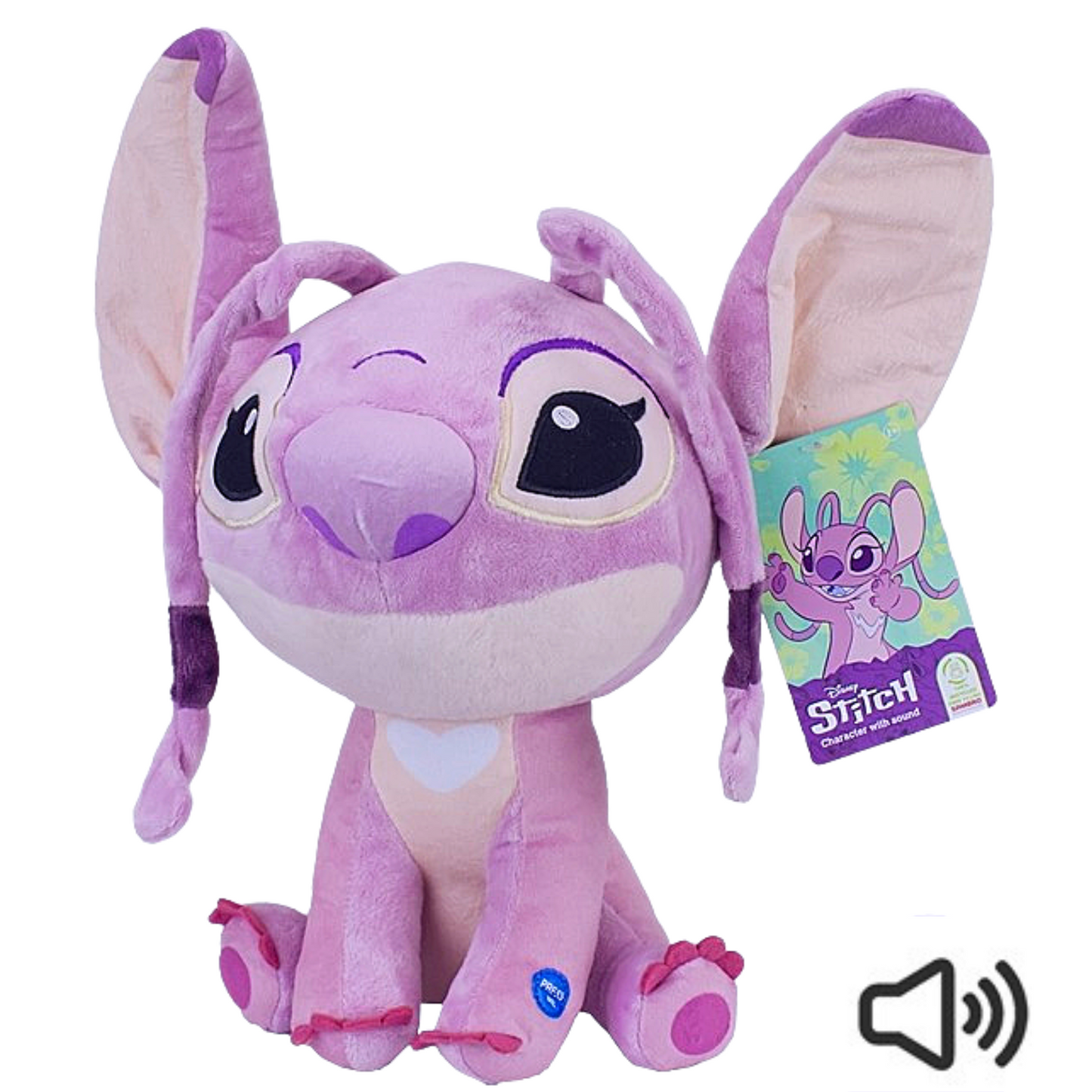 Disney Lilo & Stitch Angel Plüschfigur 45 cm mit Musik