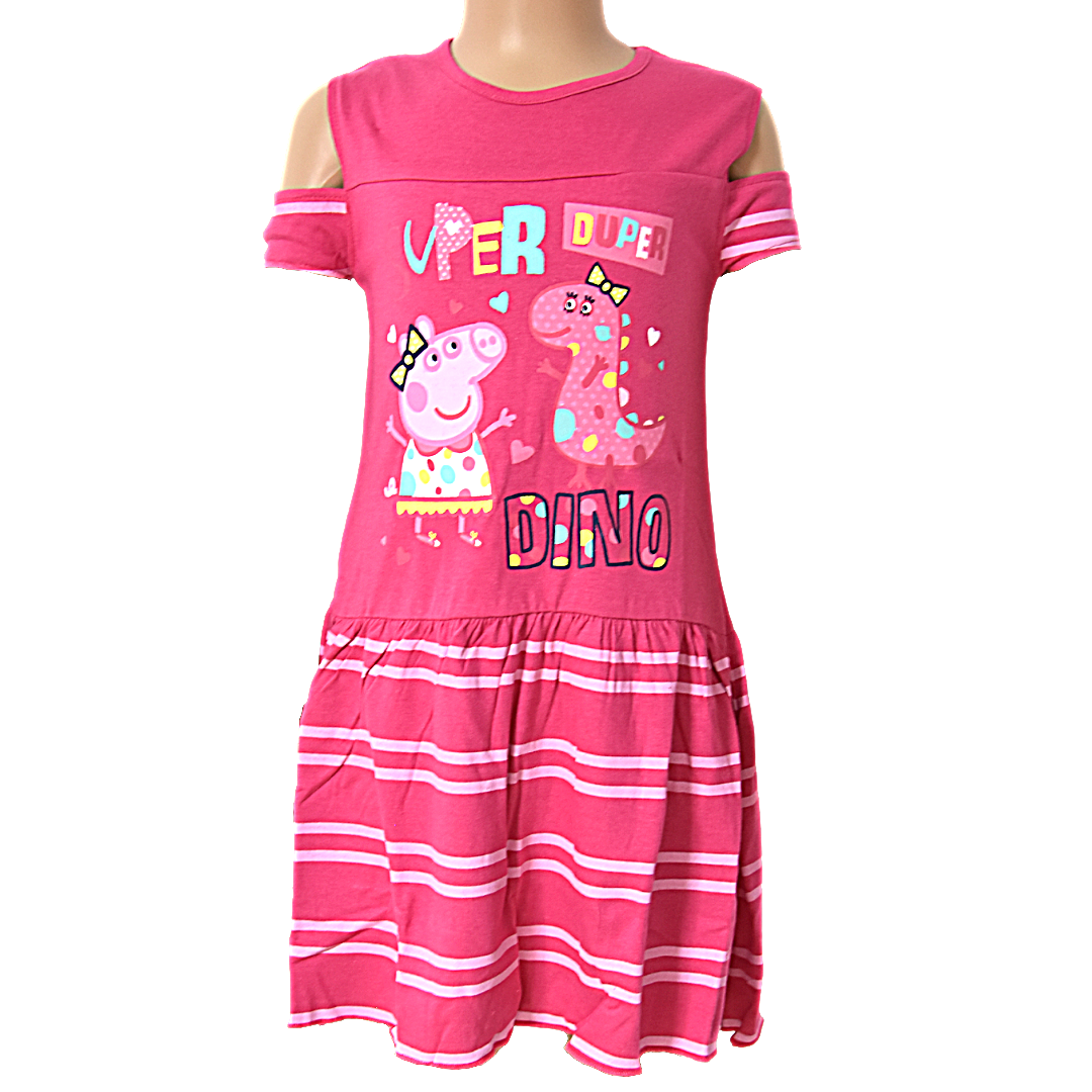 Peppa Pig Off-Shoulder Sommerkleid