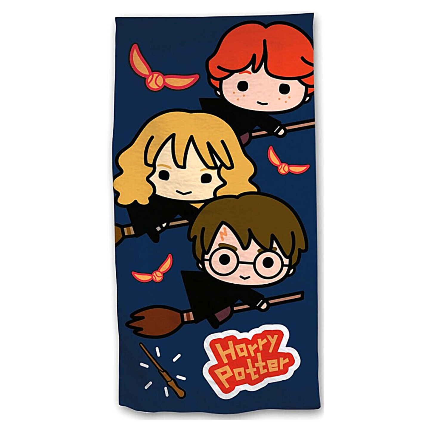 Harry Potter Cartoon Bade-/Strandtuch 70 x 140 cm