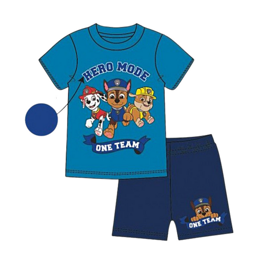 Paw Patrol Shorty Schlafanzug für Jungen