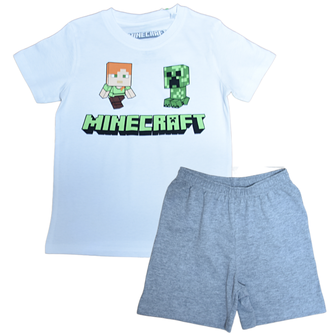 Minecraft Shorty Schlafanzug für Jungen