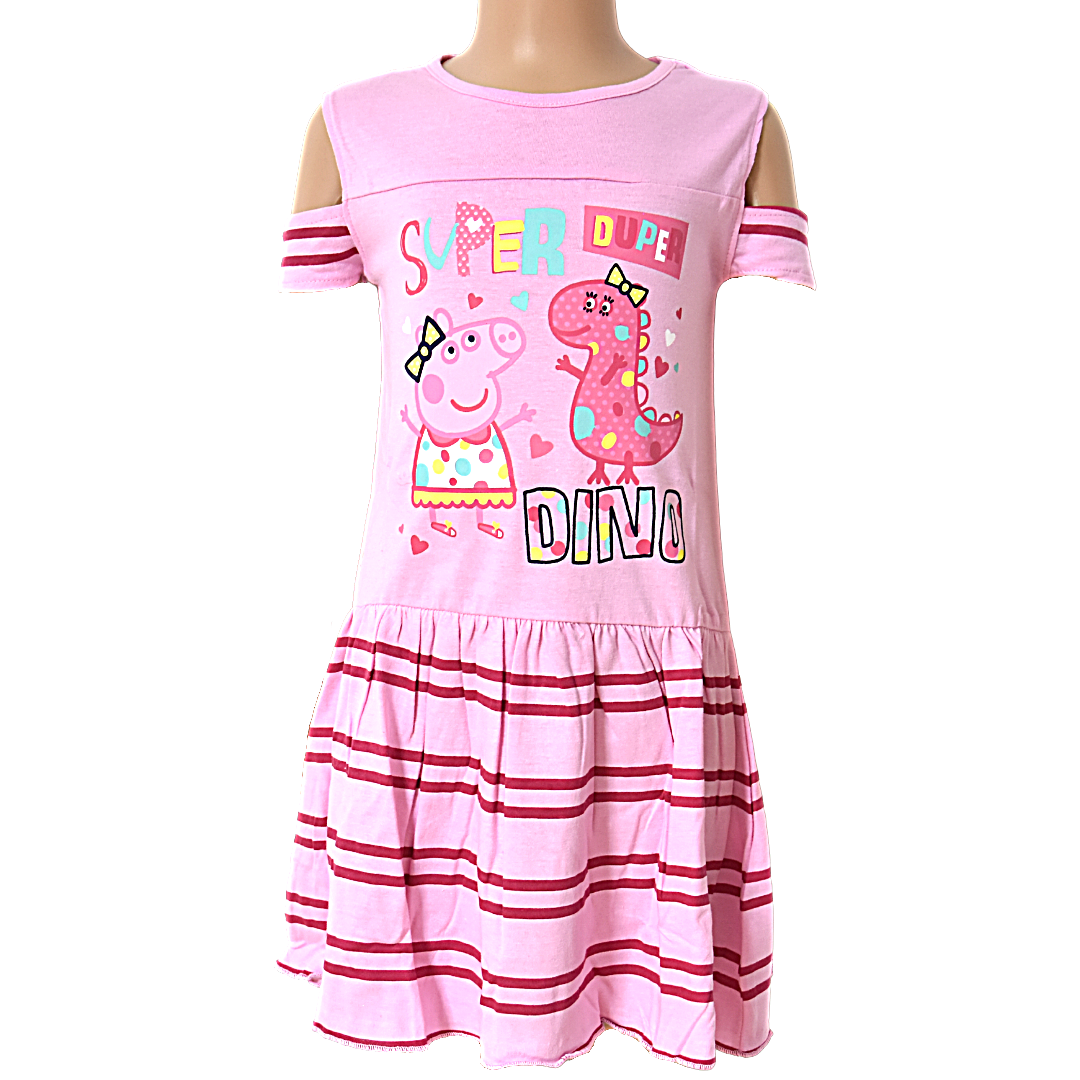 Peppa Pig Off-Shoulder Sommerkleid