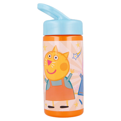 Trinkflasche Peppa Pig 410 ml mit Trinkkappe