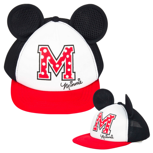 Minnie Mouse Mesh-Cap mit 3D Ohren