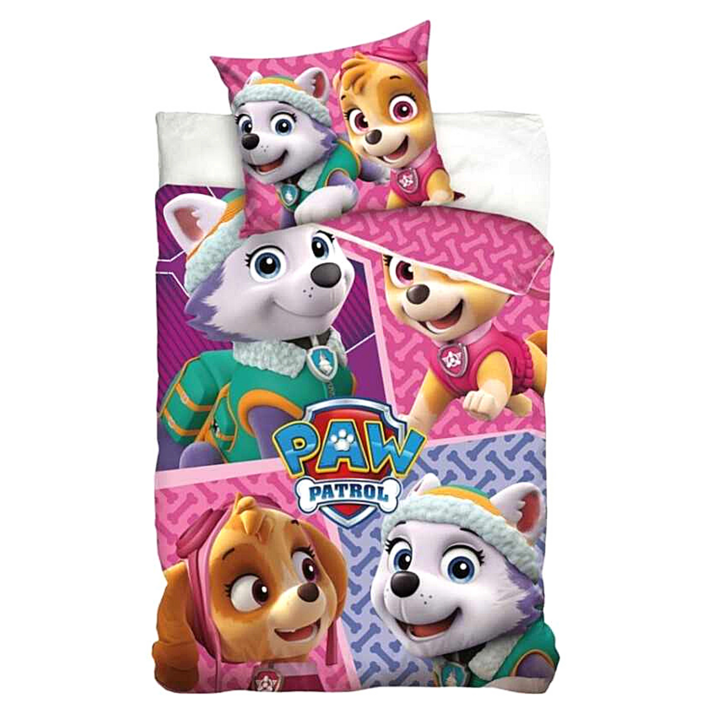 Paw Patrol Skye Kinderbettwäsche Set 2-tlg.135-140 x 200 cm