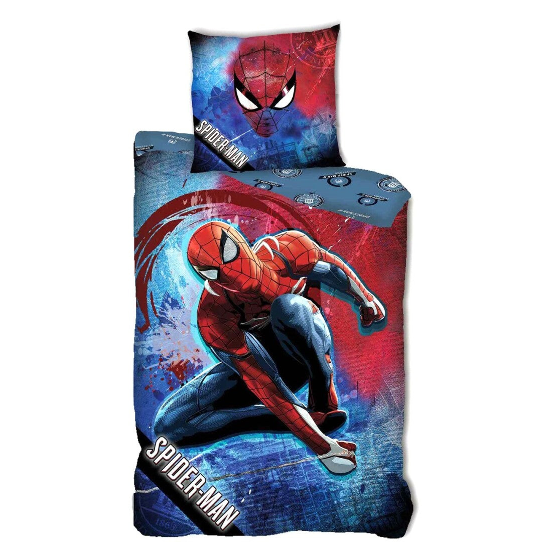 Spider-Man Wende-Kinderbettwäsche Set 2-tlg. 135-140 x 200 cm