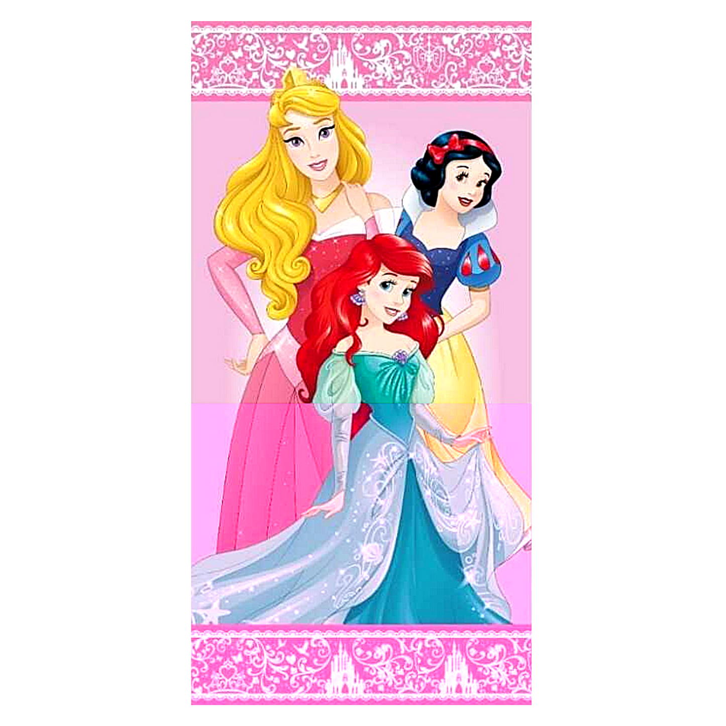 Disney Princess Bade-/Strandtuch 70 x 140 cm