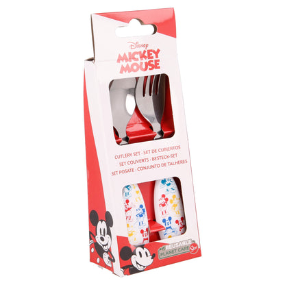 Mickey Mouse Besteck Set 2tlg.