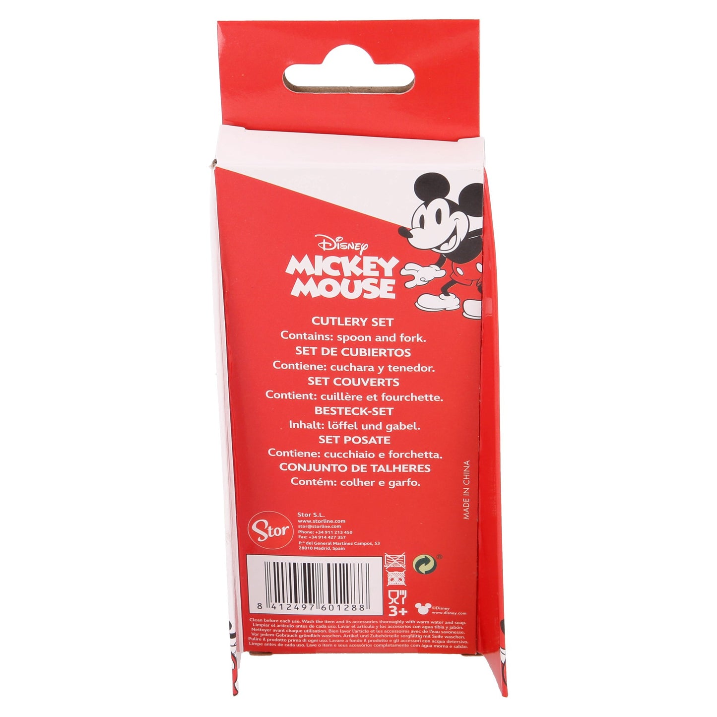 Mickey Mouse Besteck Set 2tlg.