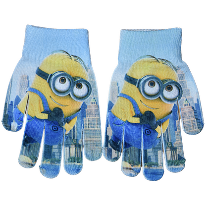 Minions Handschuhe nahtlos 2er-Pack