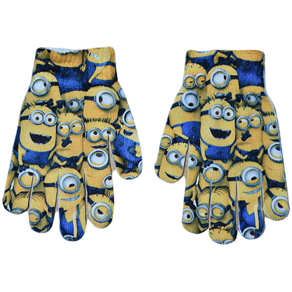 Minions Handschuhe nahtlos 2er-Pack