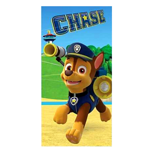 Paw Patrol Chase Bade-/Strandtuch 70 x 140 cm