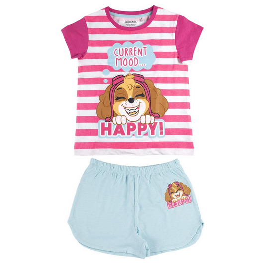 Paw Patrol Skye  Shorty Schlafanzug für Mädchen