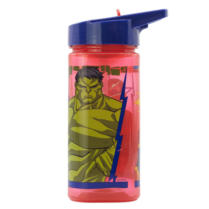 Trinkflasche Avengers 530 ml mit Trinkkappe