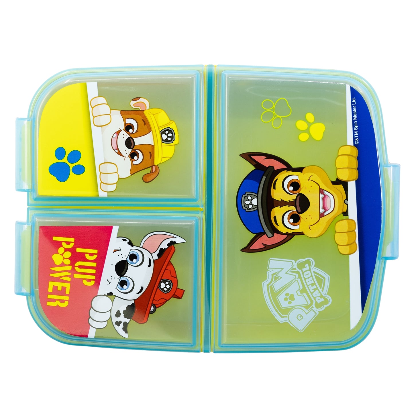 Paw Patrol Brotdose mit 3-Fach-Unterteilung