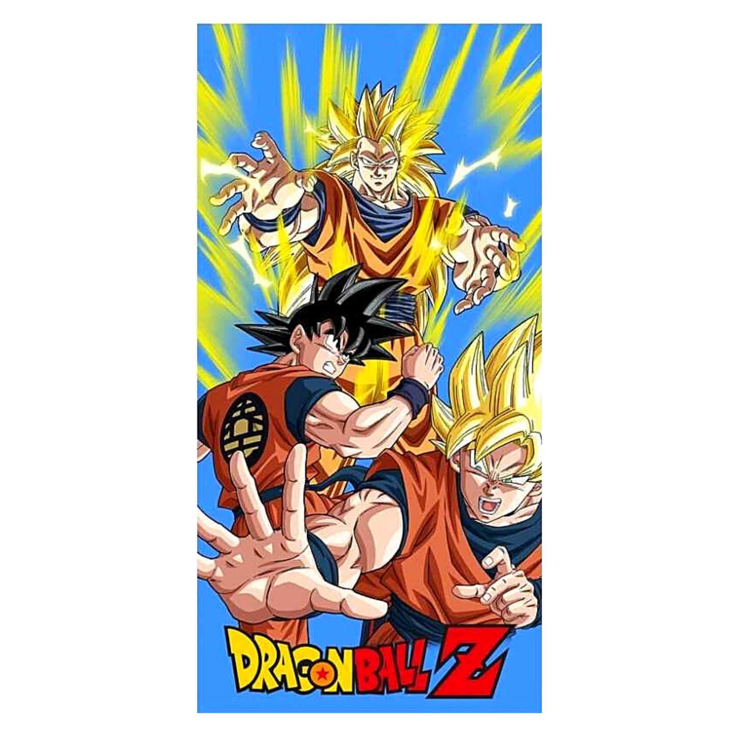 Dragon Ball Z Bade-/Strandtuch 70 x 140 cm