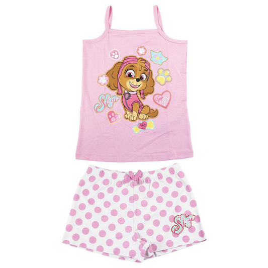 Paw Patrol Skye  Shorty Schlafanzug für Mädchen