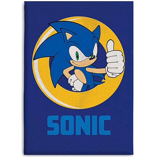 Sonic The Hedgehog Kinder Fleecedecke 100 x 140 cm