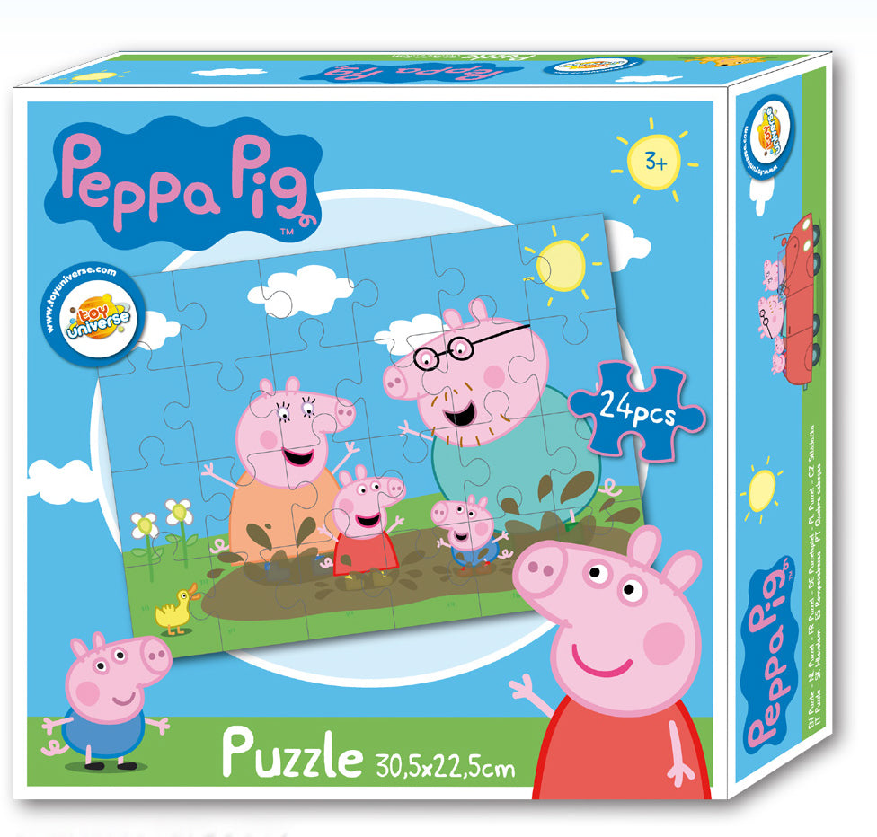 Peppa Pig Kinderpuzzle 24 Puzzleteile