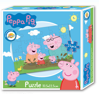 Peppa Pig Kinderpuzzle 24 Puzzleteile