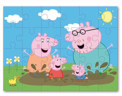 Peppa Pig Kinderpuzzle 24 Puzzleteile