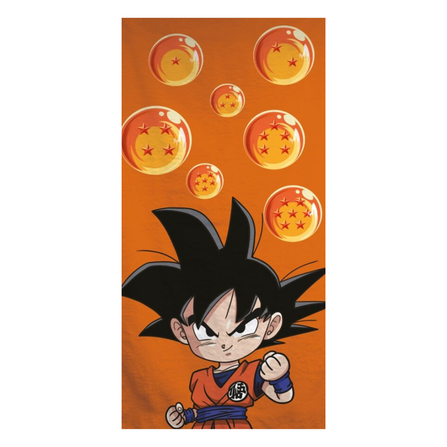 Bade-/Strandtuch Dragon Ball Young Goku 70 x 140 cm