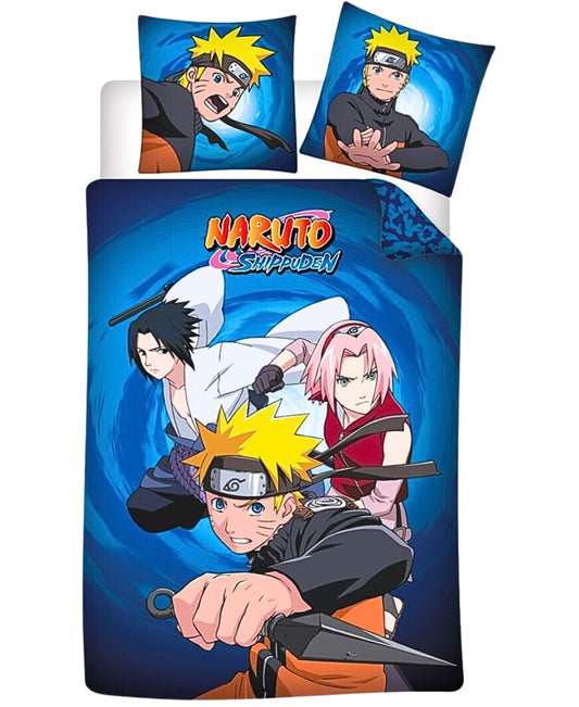 Naruto Wendebettwäsche Set 2-tlg. 135-140 x 200 cm