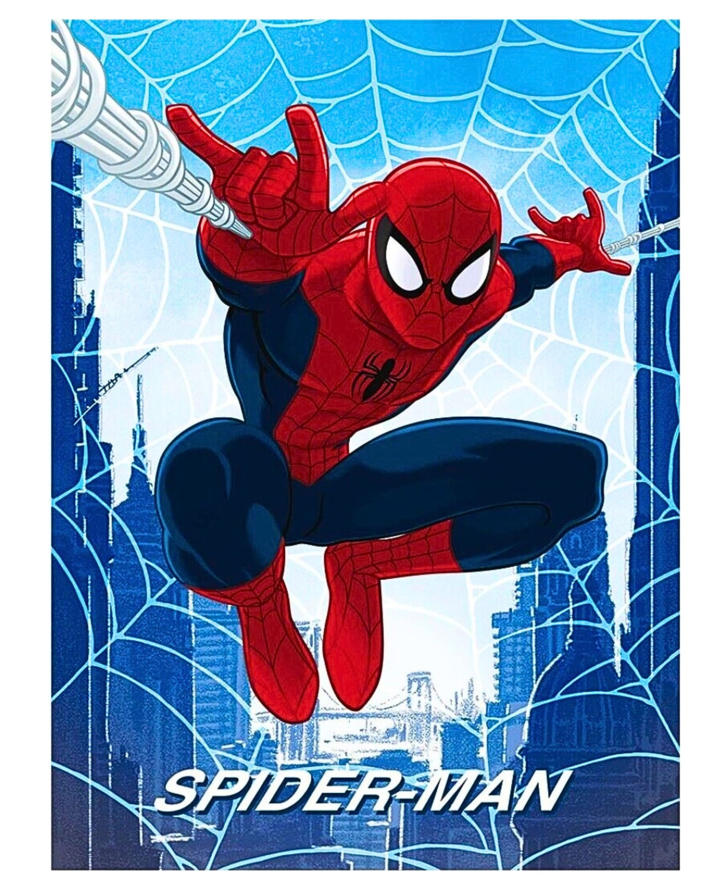 Spider-Man Flanelldecke für Kinder 110 x 150 cm