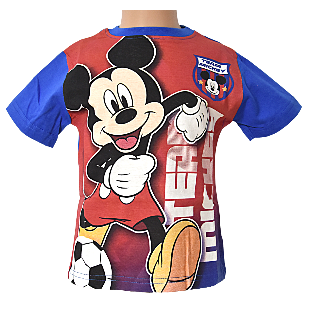 Disney Mickey beim Fußball T-Shirt für Jungen