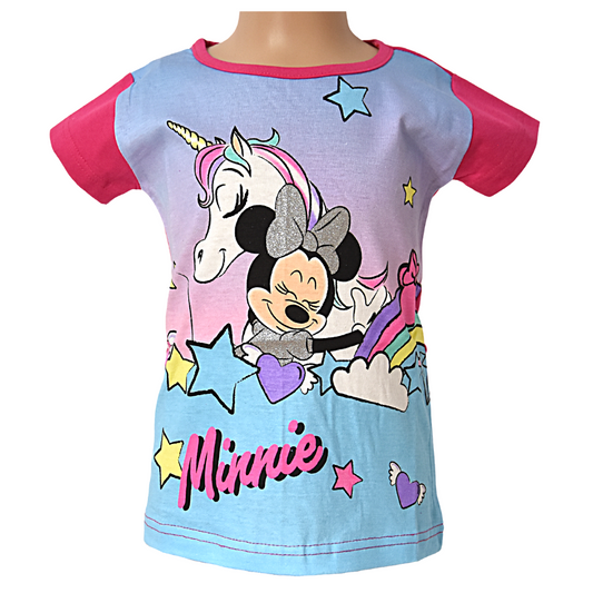 Minnie Mouse & Einhorn  T-Shirt für Mädchen