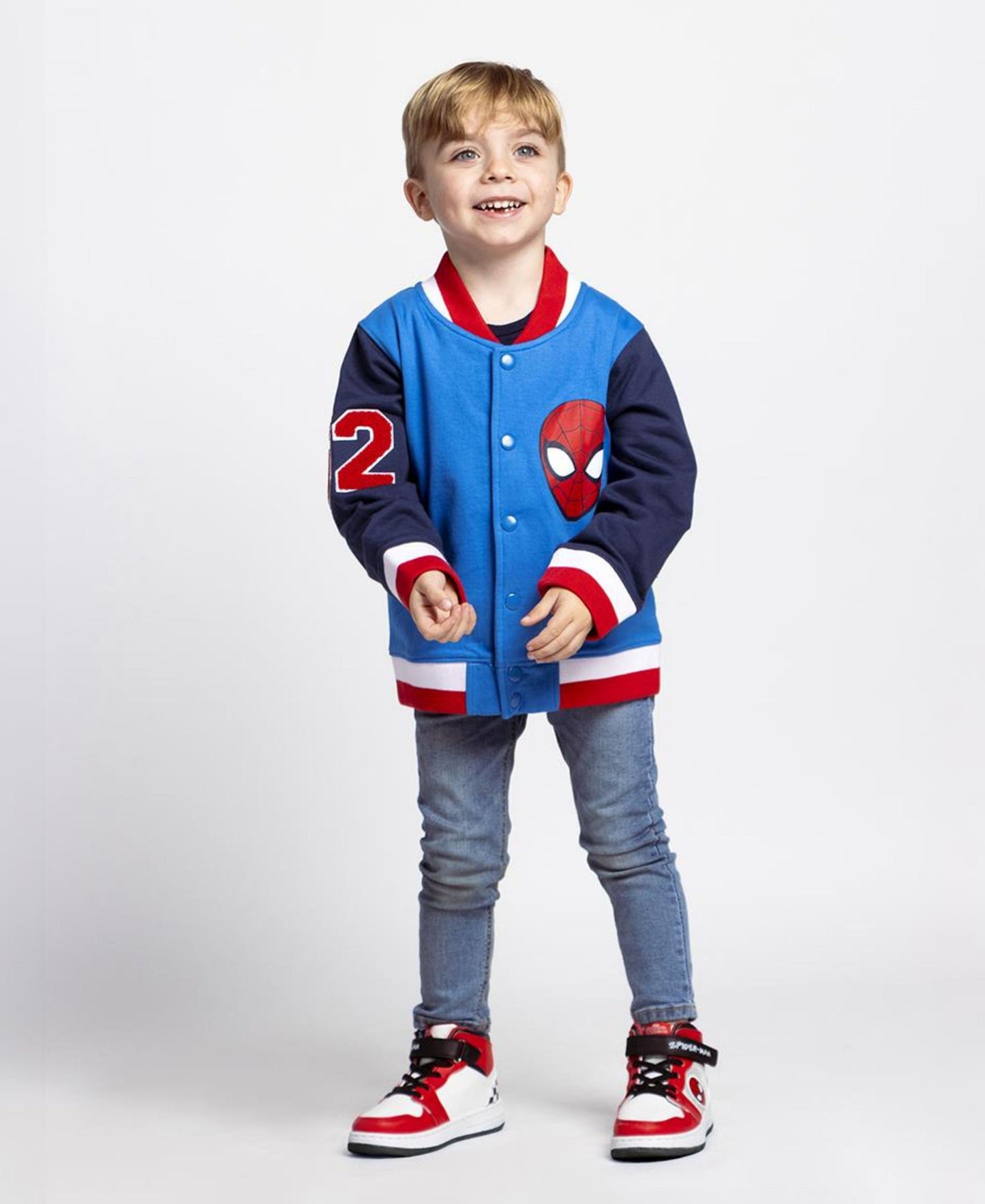 Sweatjacke Spider-Man für Jungen