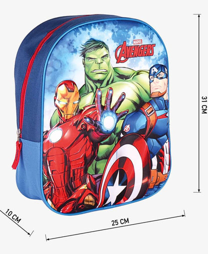 Avengers 3D Kinderrucksack 31x25x10 cm