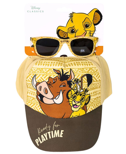 Disney König der Löwen Basecap Set mit Sonnenbrille