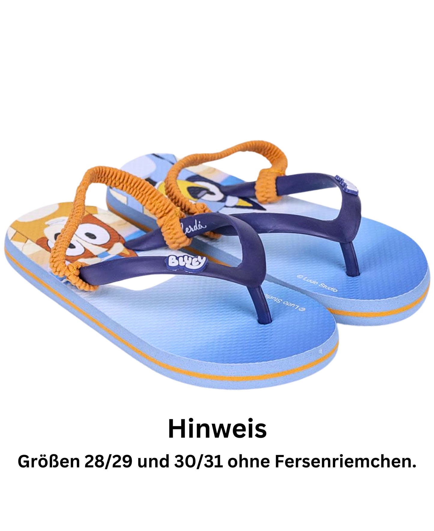 Bluey Zehentrenner mit Riemchen