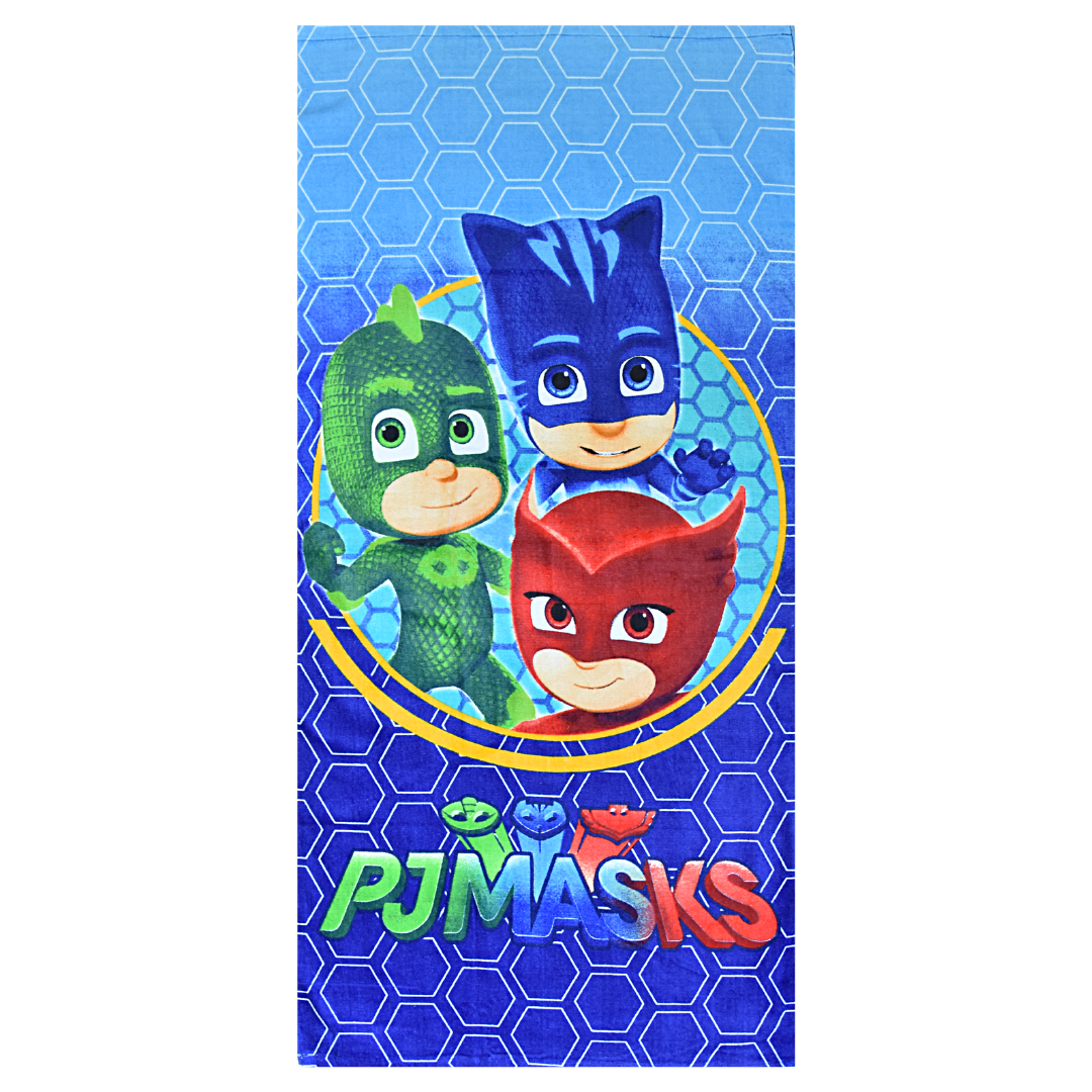 PJ Masks Bade-/Strandtuch 70 x 140 cm aus Baumwolle