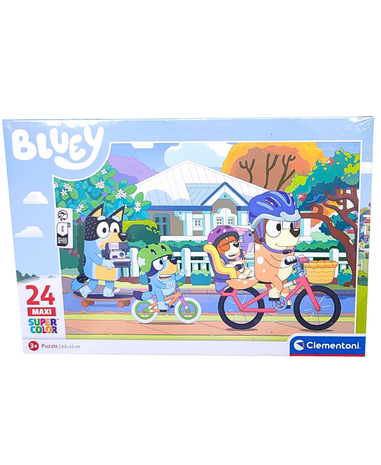 Bluey Kinderpuzzle 24 Maxi Puzzleteile 62x42 cm