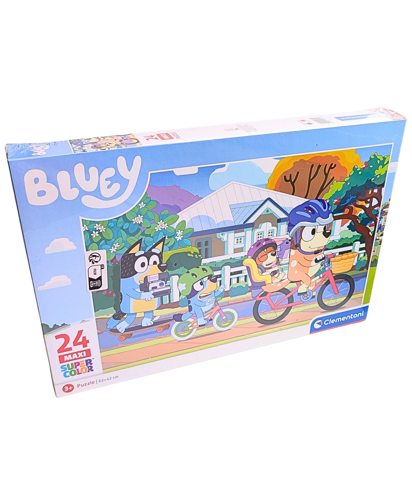 Bluey Kinderpuzzle 24 Maxi Puzzleteile 62x42 cm