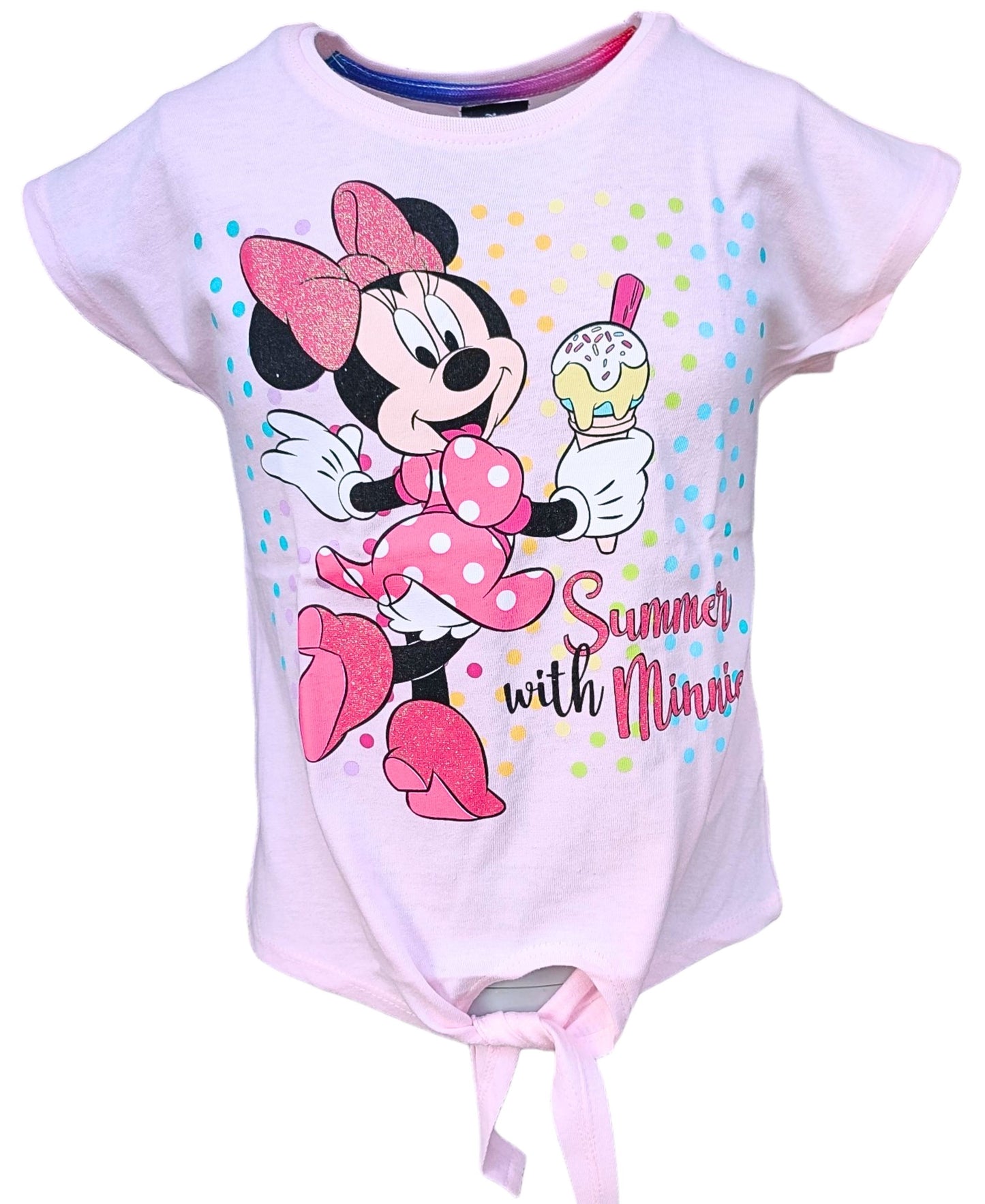 Minnie Mouse T-Shirt mit Glitzer für Mädchen