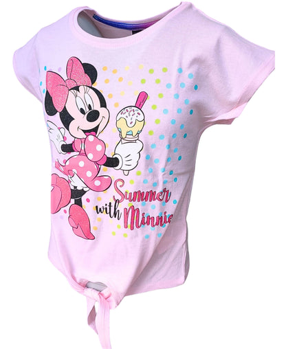 Minnie Mouse T-Shirt mit Glitzer für Mädchen