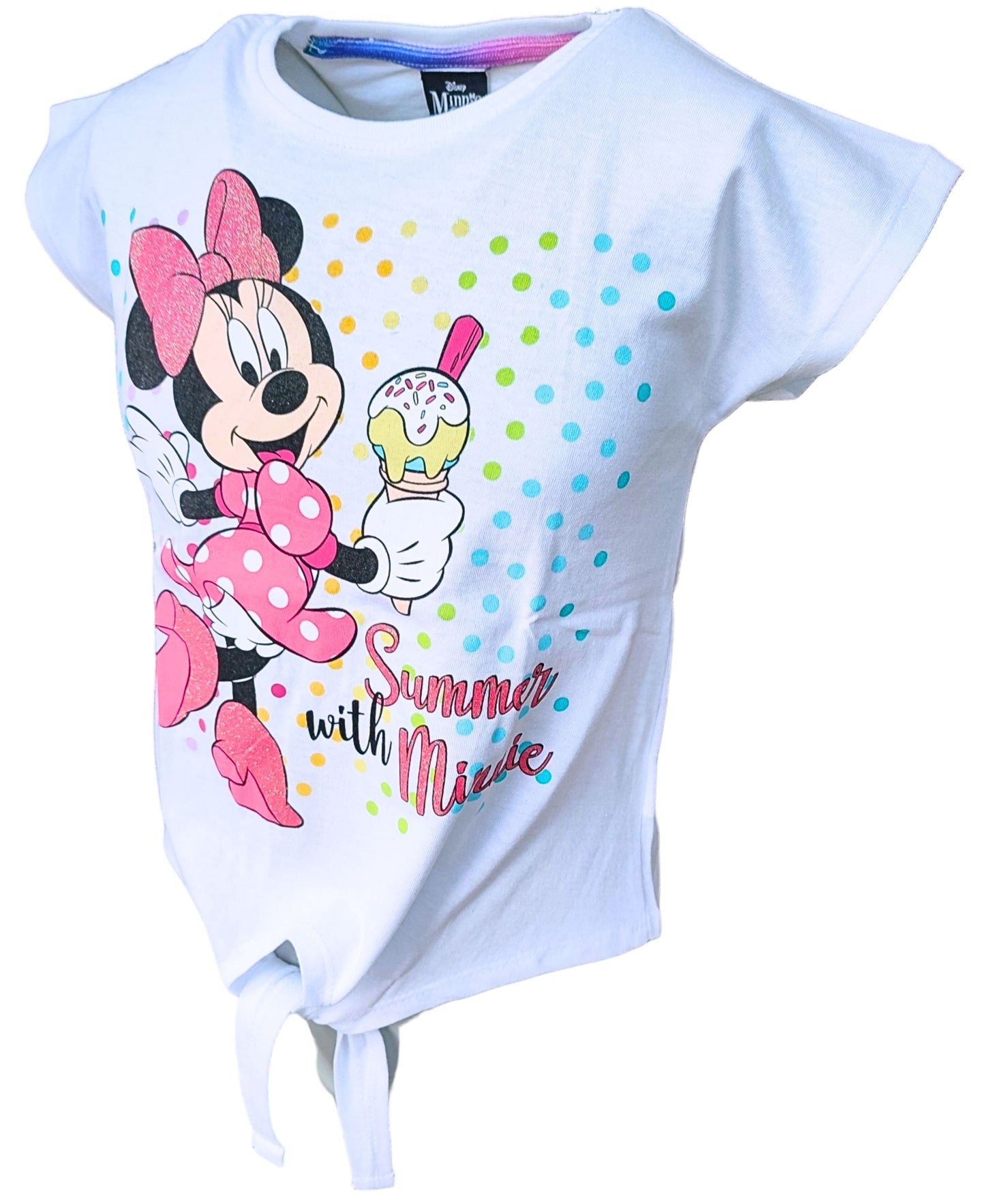 Minnie Mouse T-Shirt mit Glitzer für Mädchen